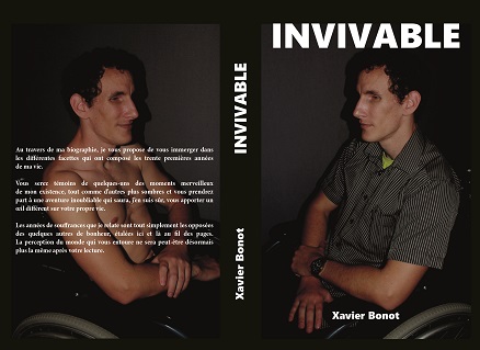 Couverture du livre INVIVABLE par Xavier Bonot, publié en décembre 2022.
